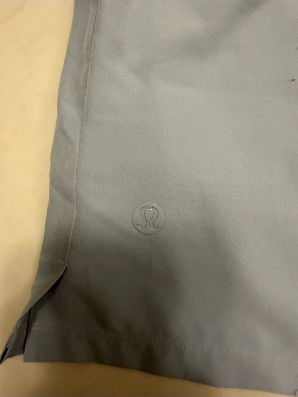 lululemon athletica Men's Sky Blue Athletic Drawstring Shorts